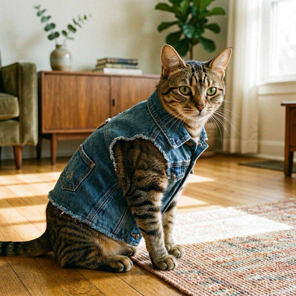 ワイルドが好きな猫