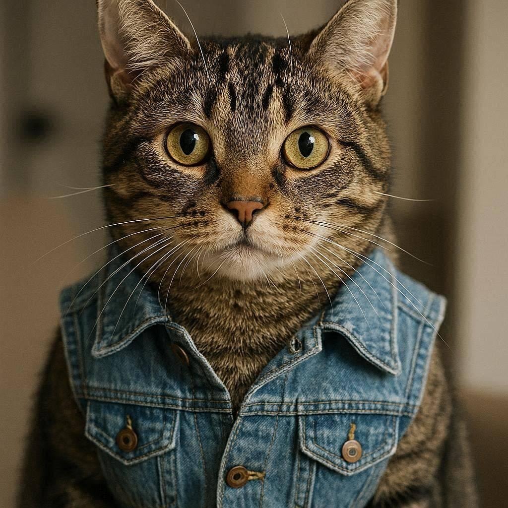 ワイルドが好きな猫