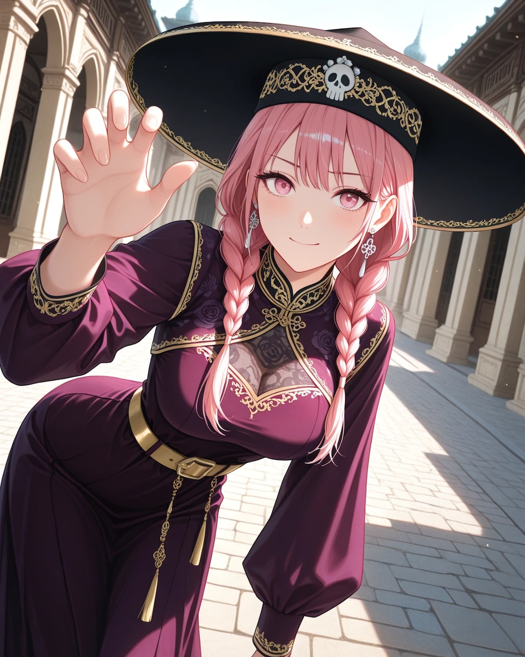 ウズベキスタン民族衣装「アトラス」