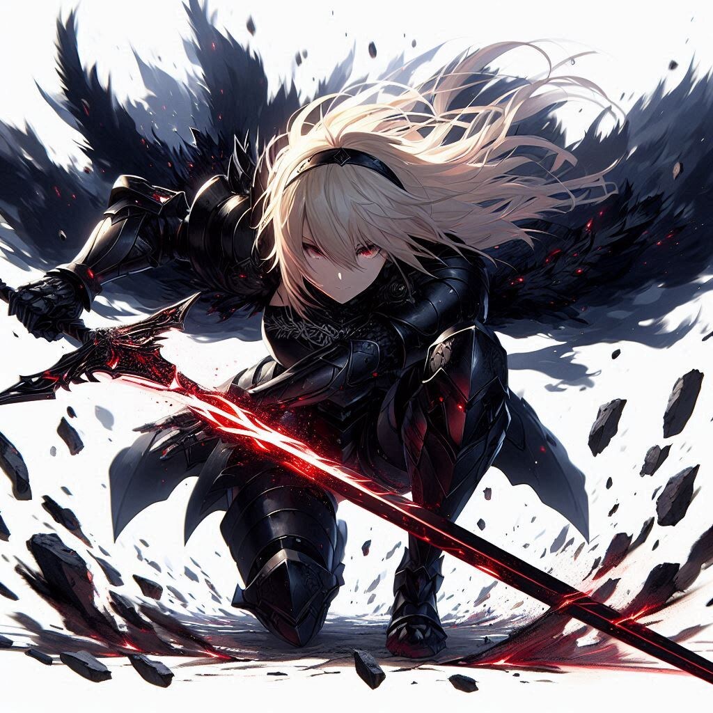 ブロンドの女騎士さん798