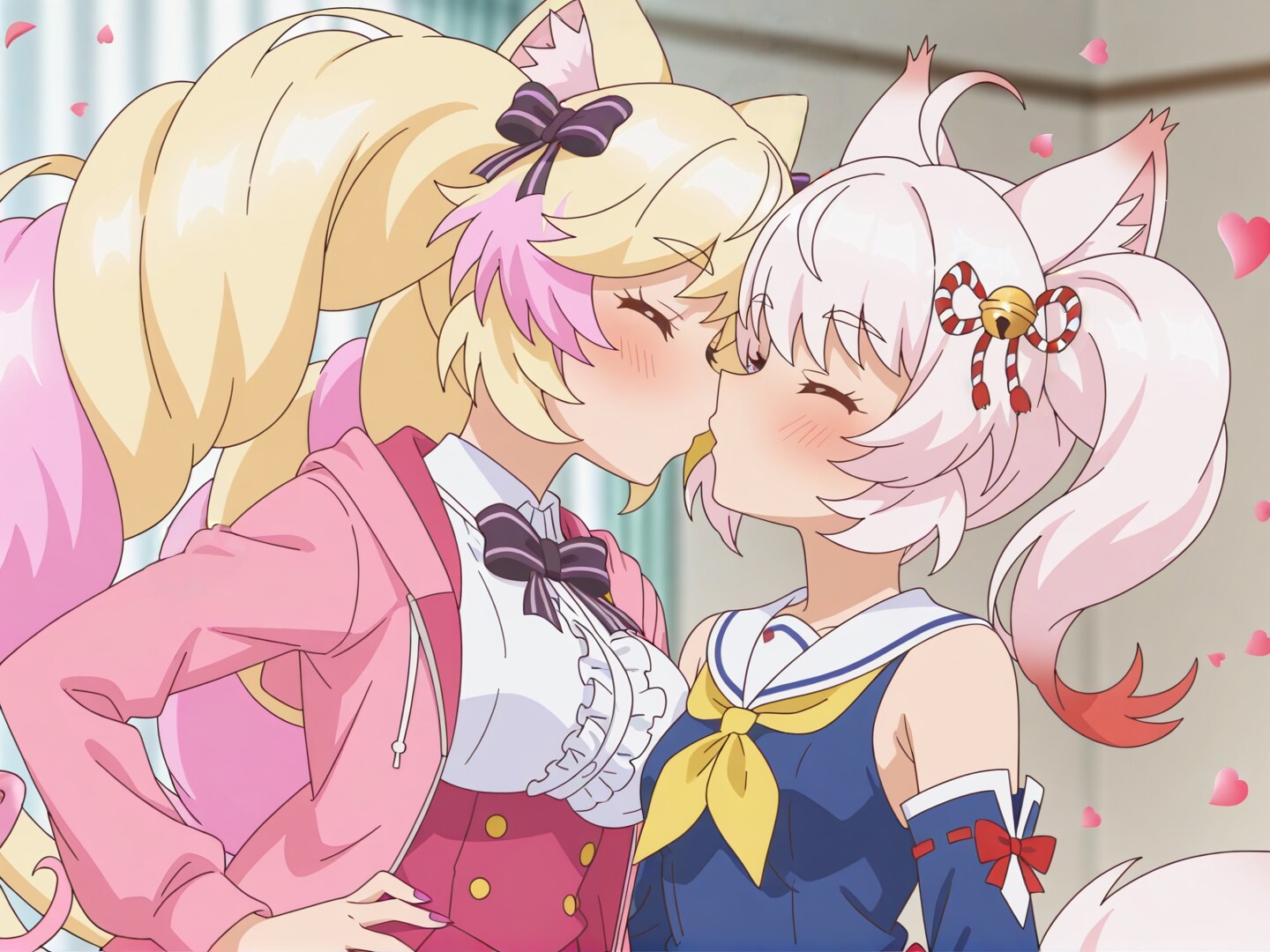 ホワン＋マシマヒメコ　キス | の人気AIイラスト・グラビア