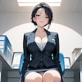 女上司に足蹴にされる（イカされ射精Ver） 2枚目