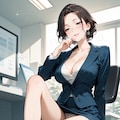 女上司に足蹴にされる（イカされ射精Ver） 5枚目