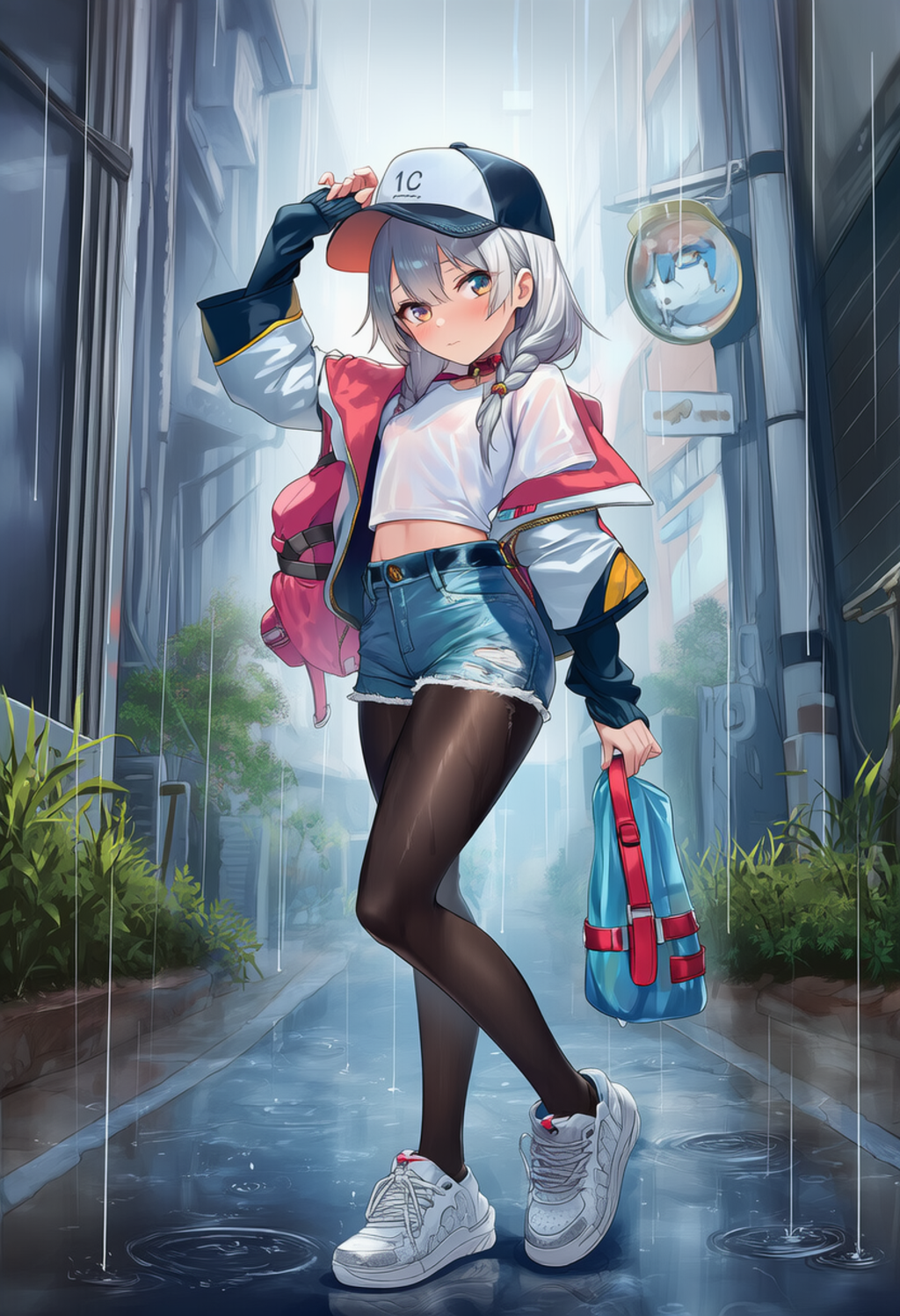 銀髪ガール_2025/10/07