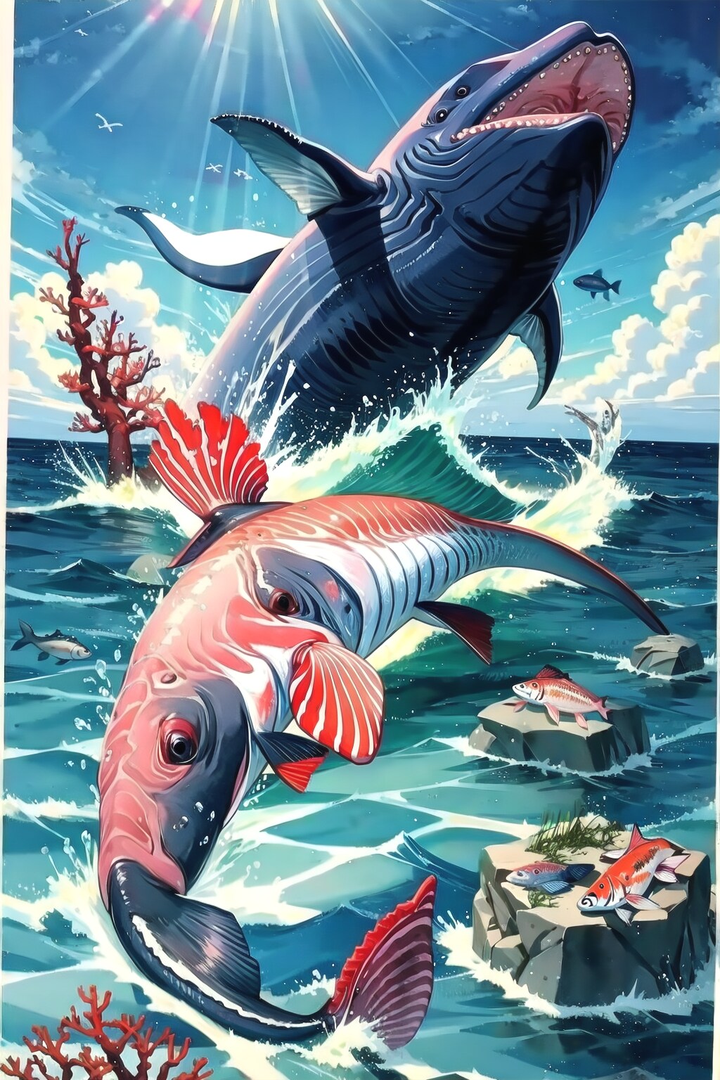 謎生物の戦い-海の王者決定戦-