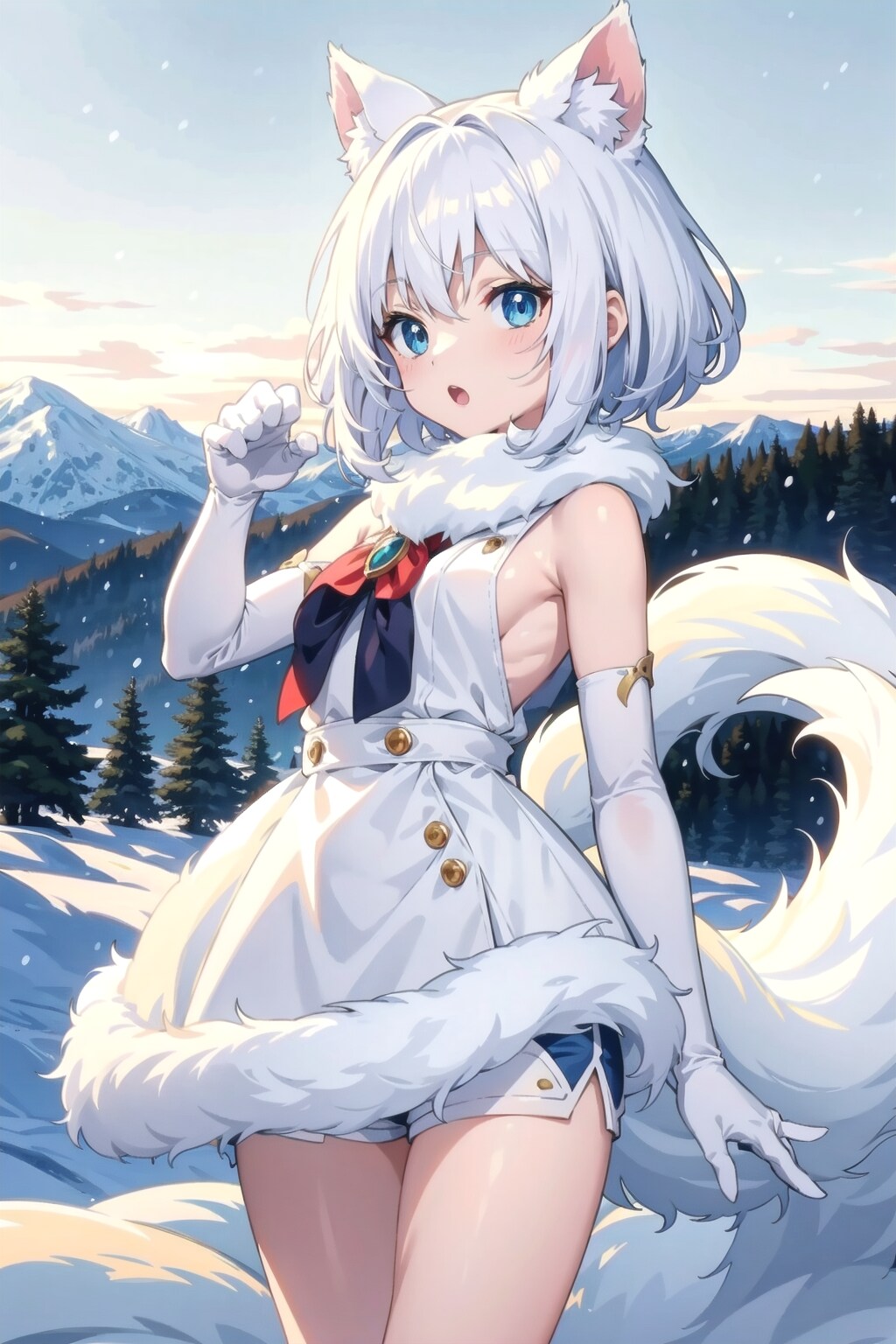 ちちぷいでもオコジョさん