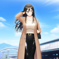 ユリママ　冬旅行ファッション 2枚目