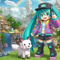 マインクラフト風初音ミク 4枚目