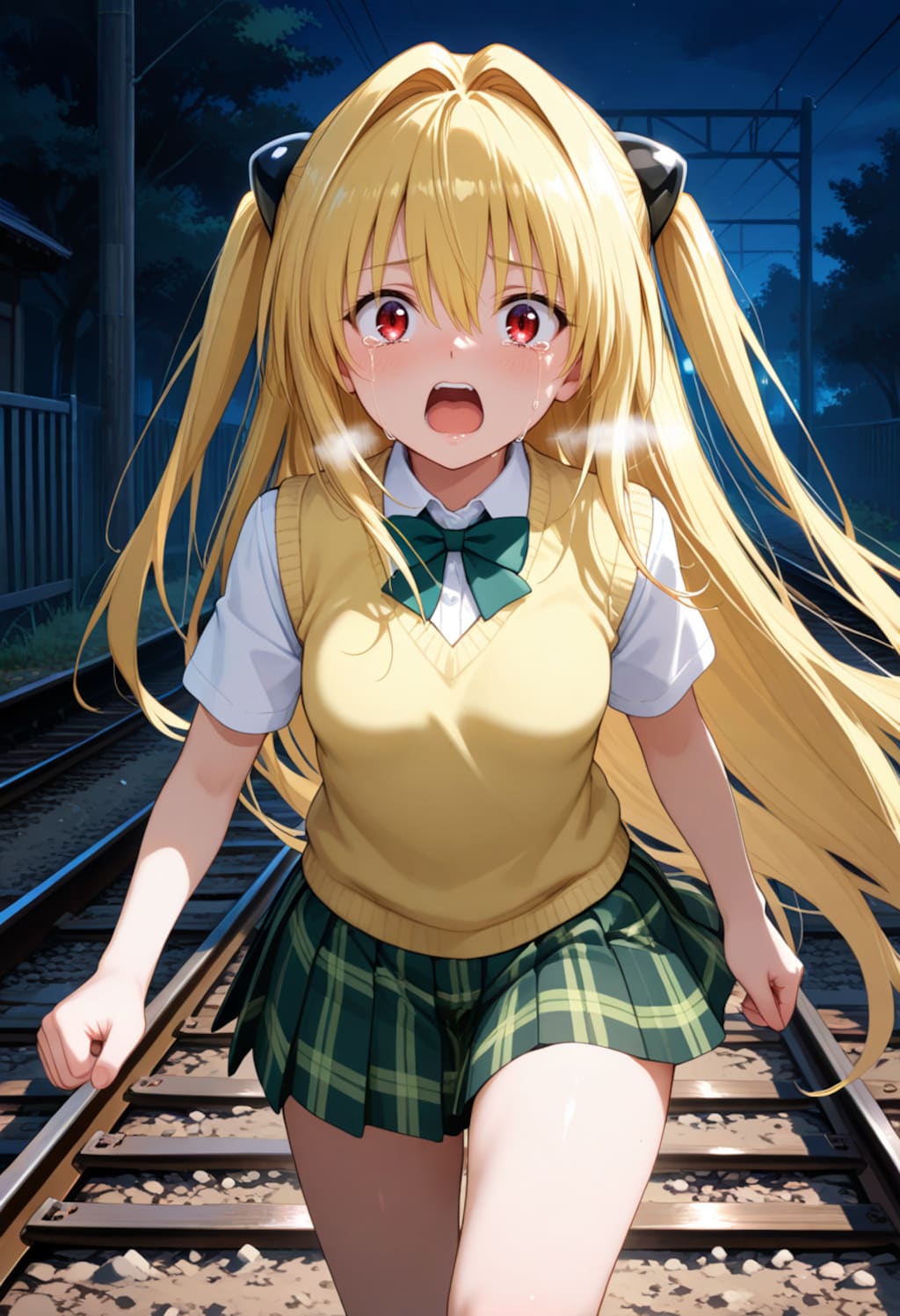 え、電車で。〜金色の○〜