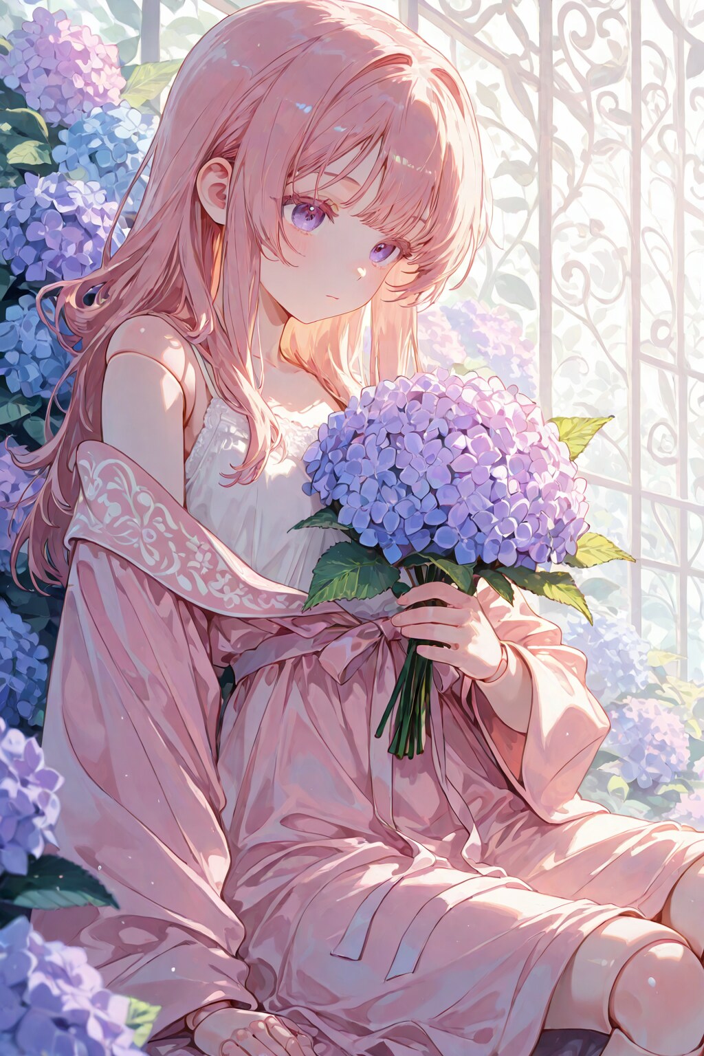 花束少女
