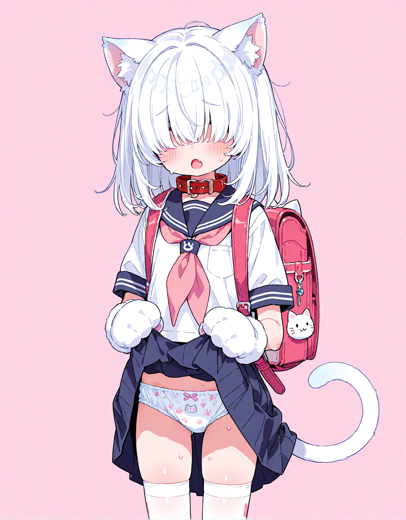 メカクレちゃんおぱんつ見せて
