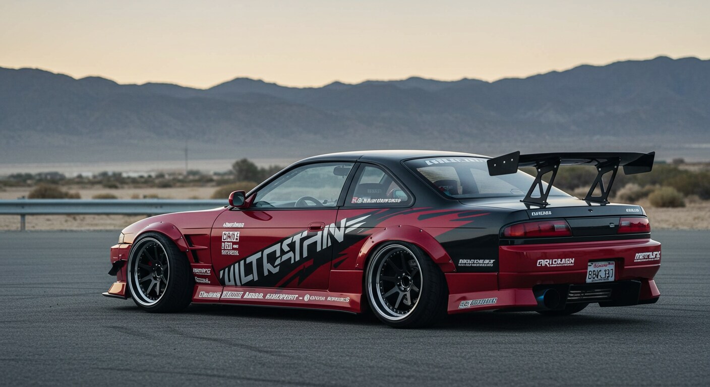 S14シルビアのドリ車