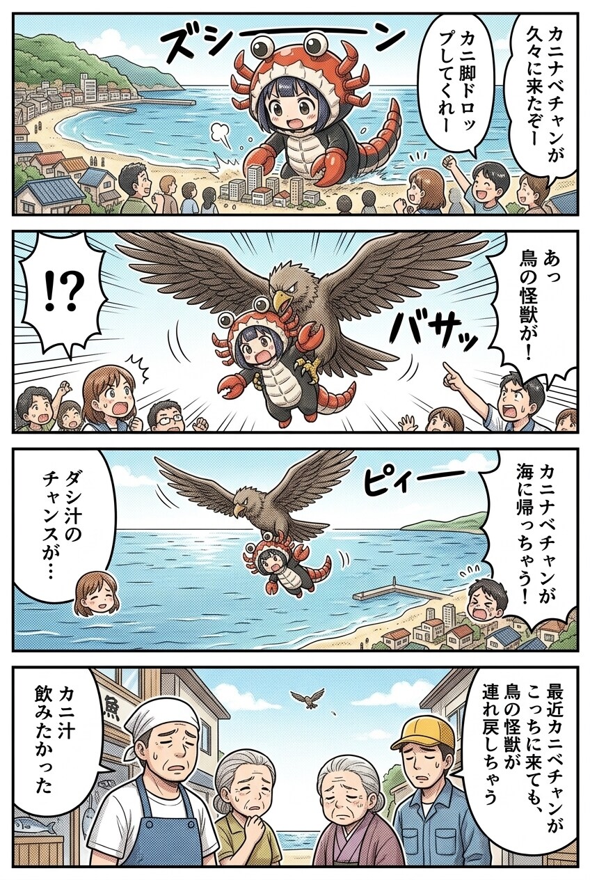【35】カニ汁飲みたい！カニナベチャン | の人気AIイラスト・グラビア