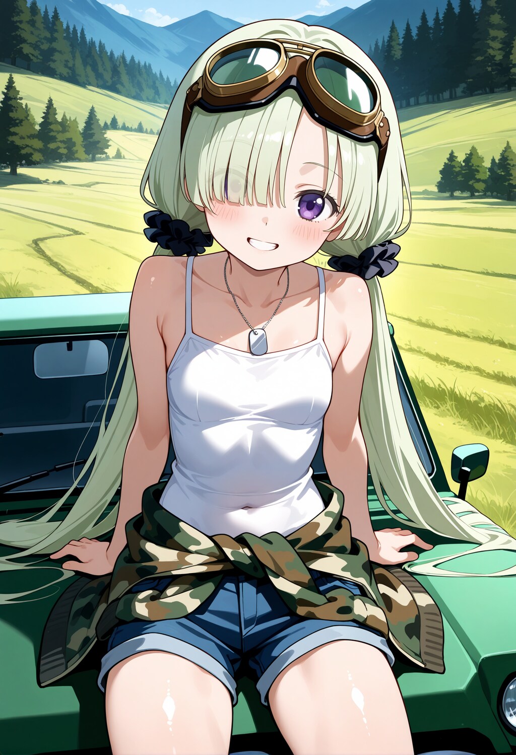 【今日の腹筋】ジープで山に