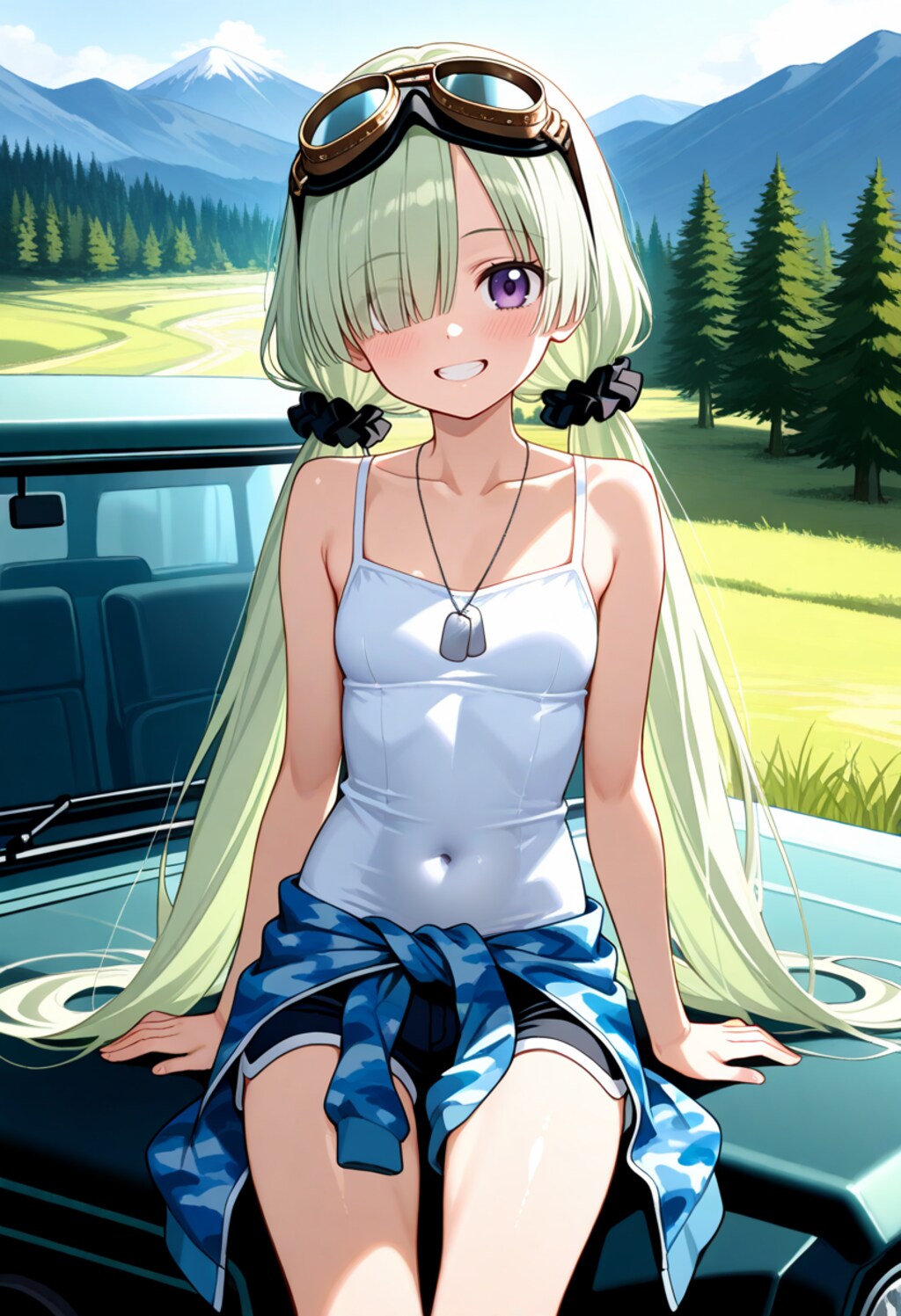 【今日の腹筋】ジープで山に