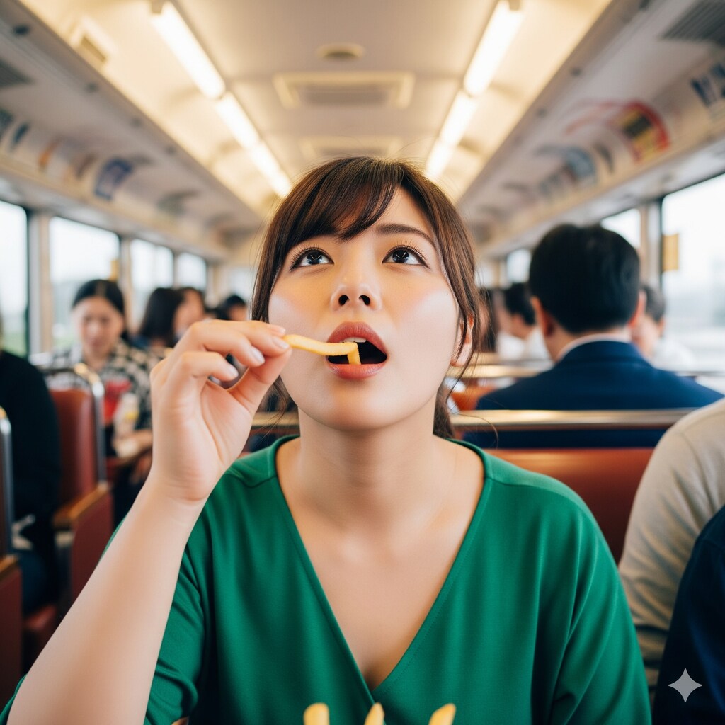 ファミレスの彼女