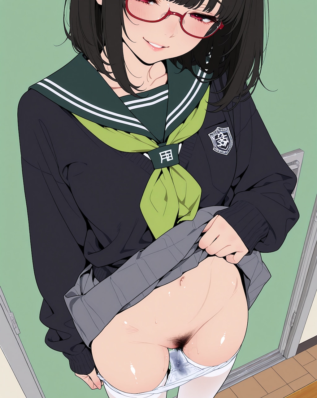 とりま脱いどく？…熱帯雨林びしょびしょ♡