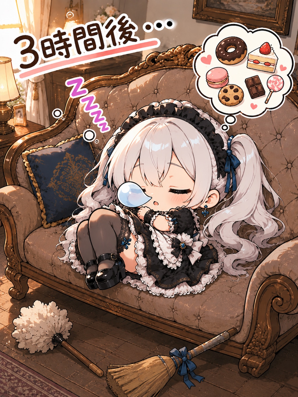お仕事中にうたた寝zzz