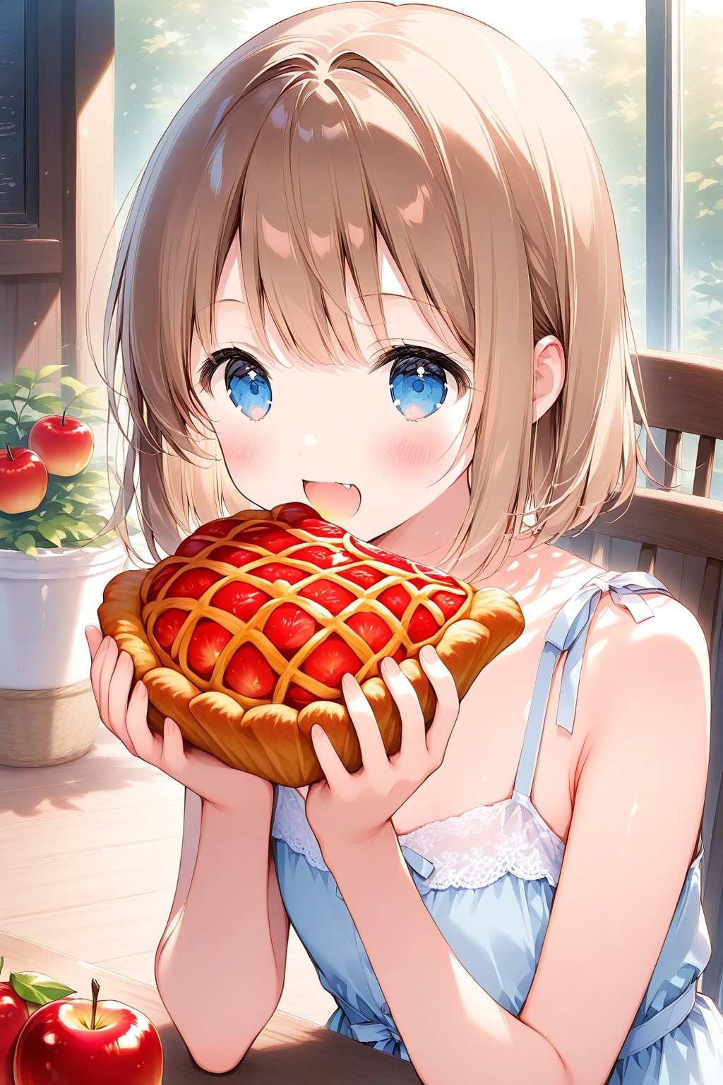 アップルパイ | の人気AIイラスト・グラビア