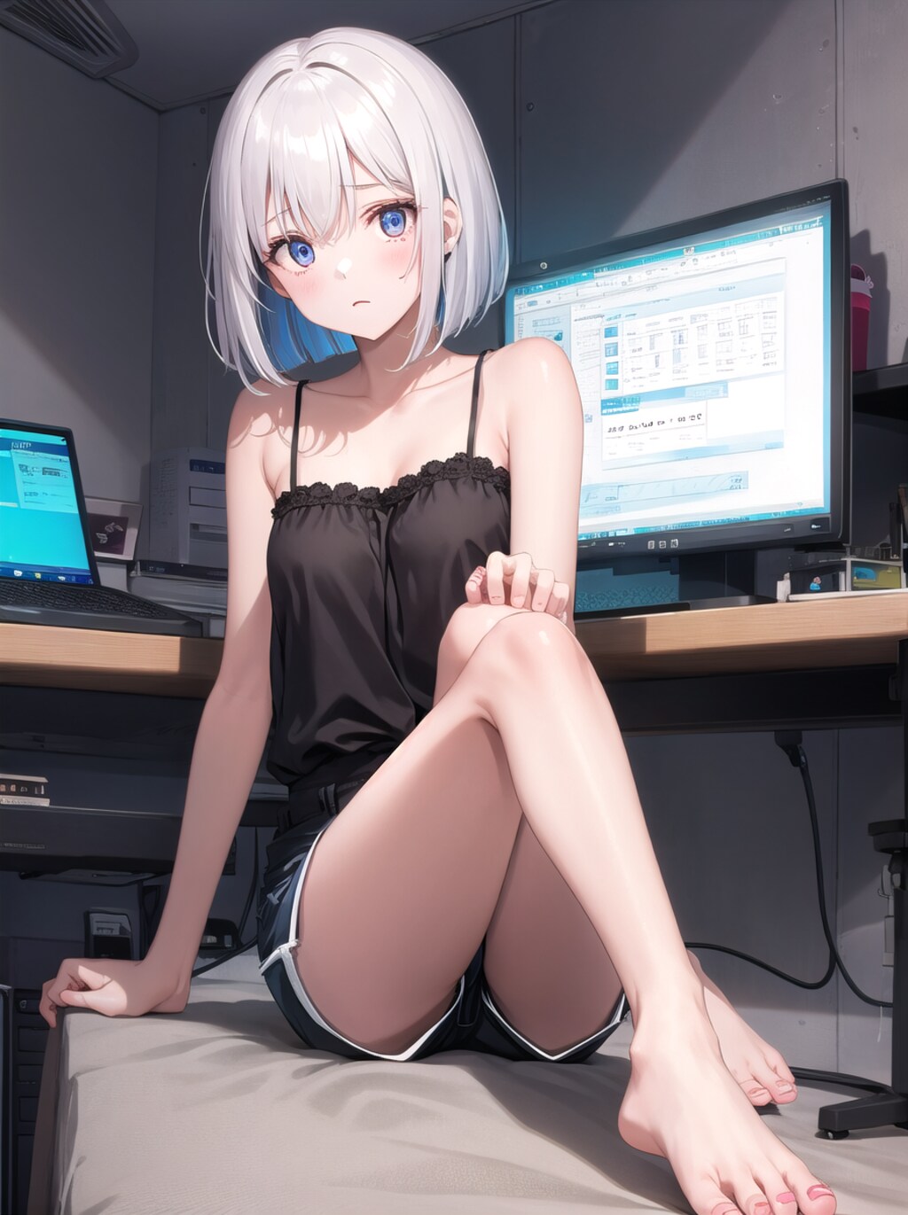 キャミソール＆ショーツ