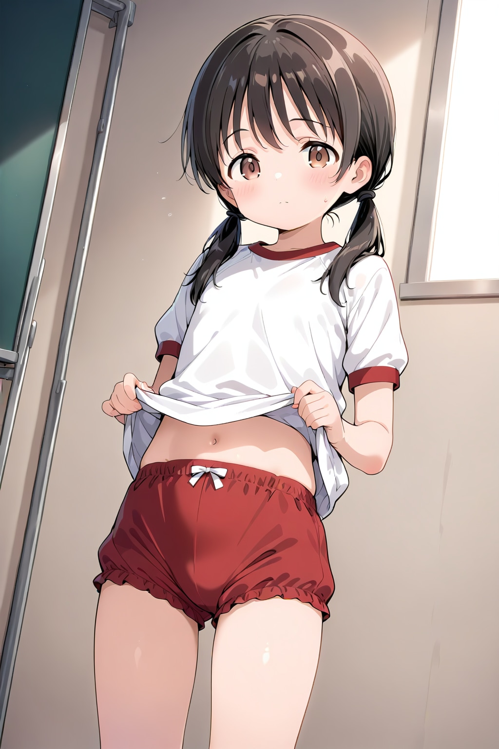 体操服美少女 | の人気AIイラスト・グラビア