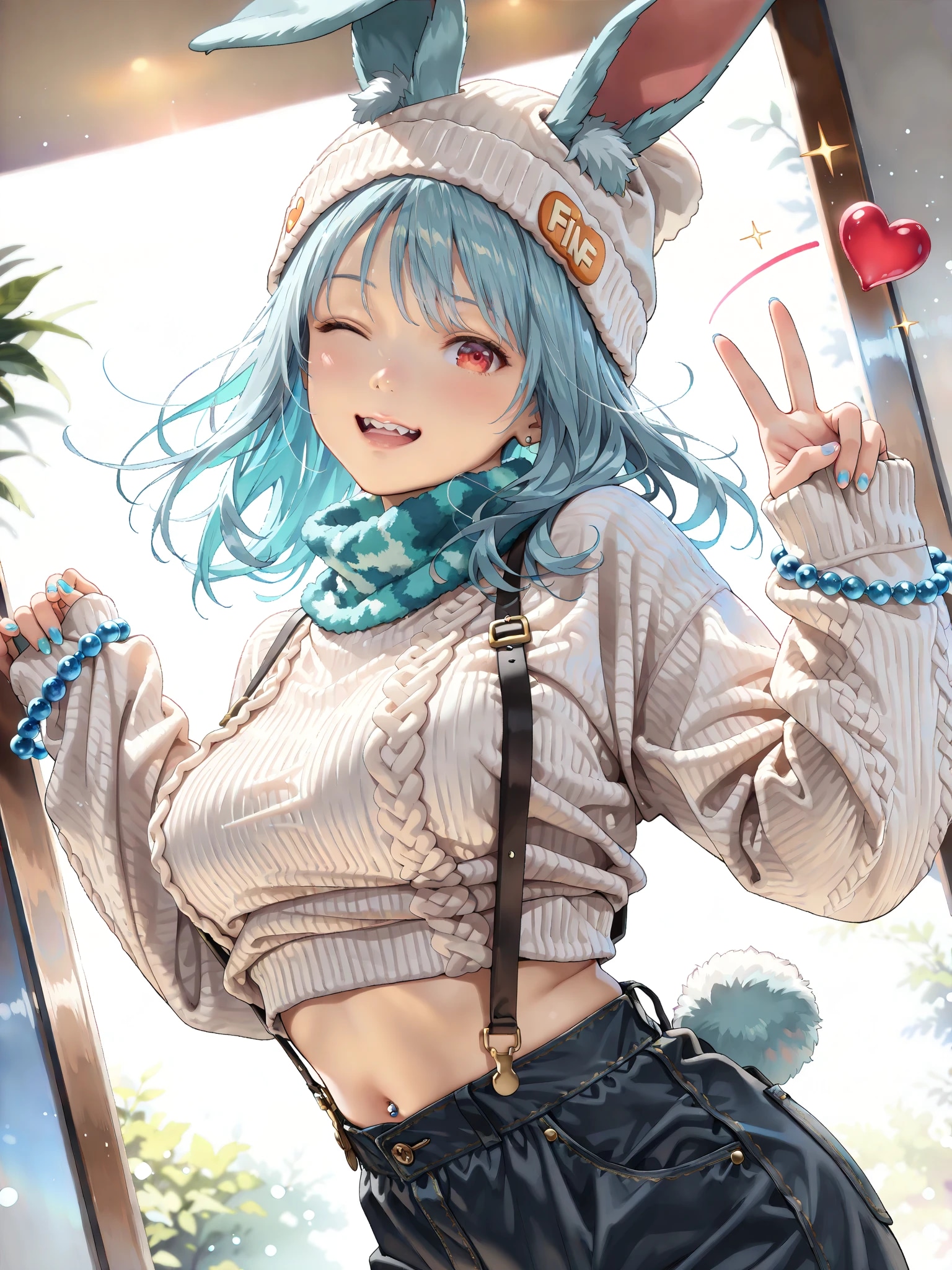 結月のピース✌💖 | の人気AIイラスト・グラビア