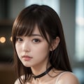 黒チョーカー 12枚目