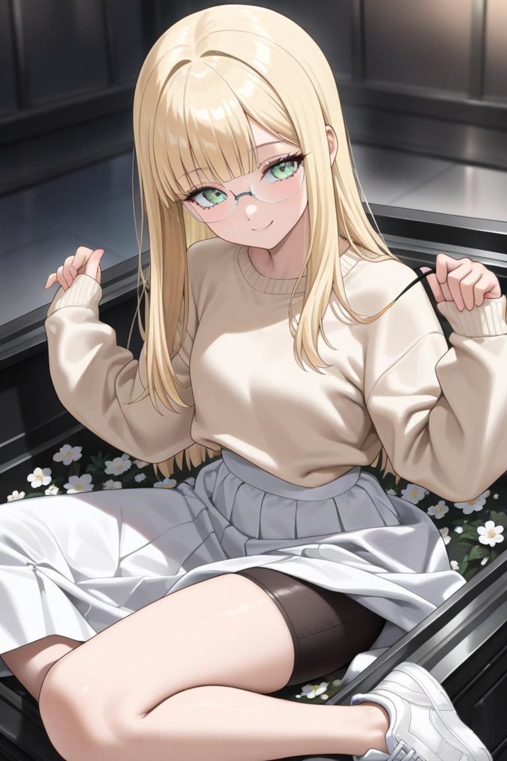 箱の中からこんにちは