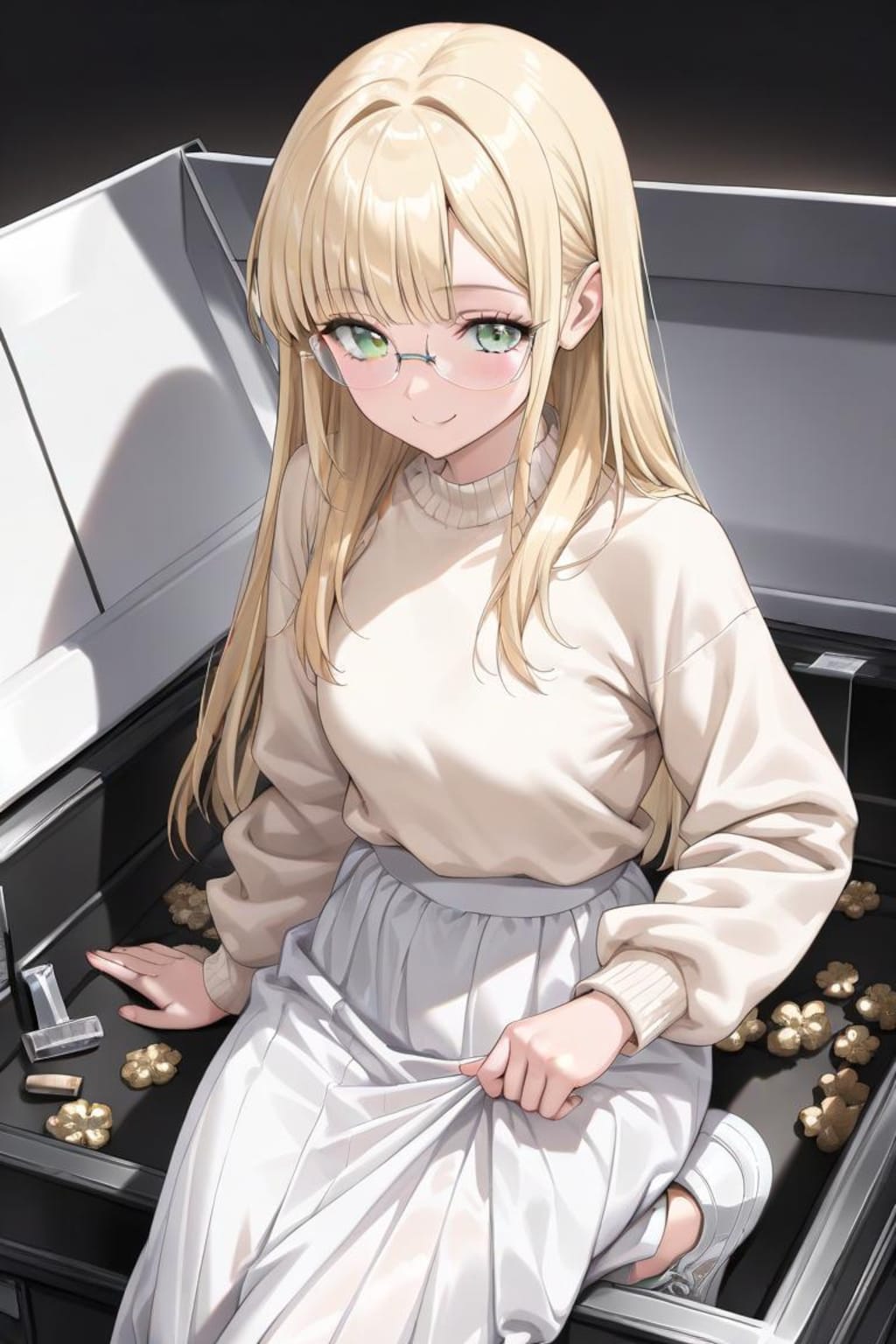 箱の中からこんにちは