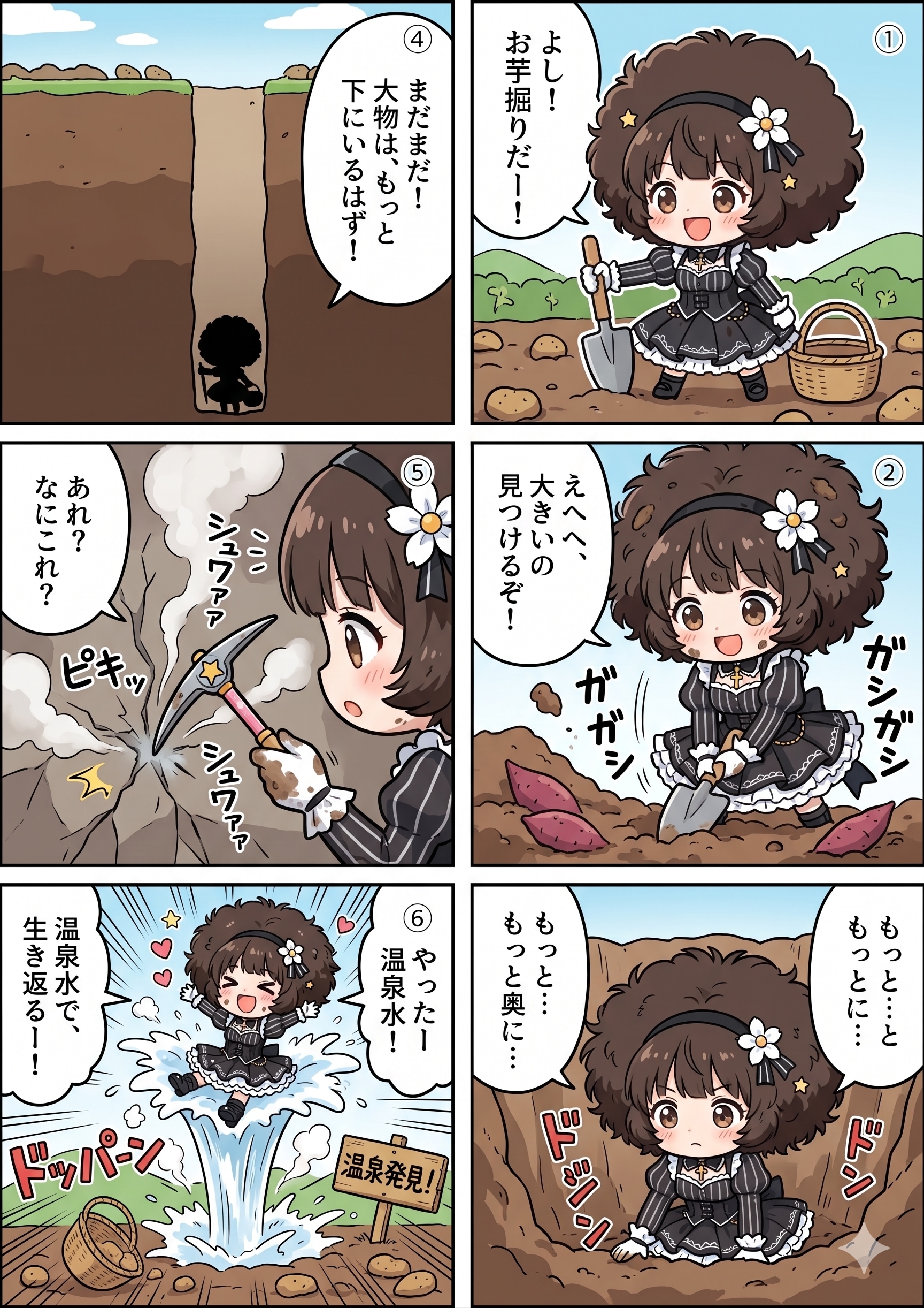 お芋掘り | の人気AIイラスト・グラビア