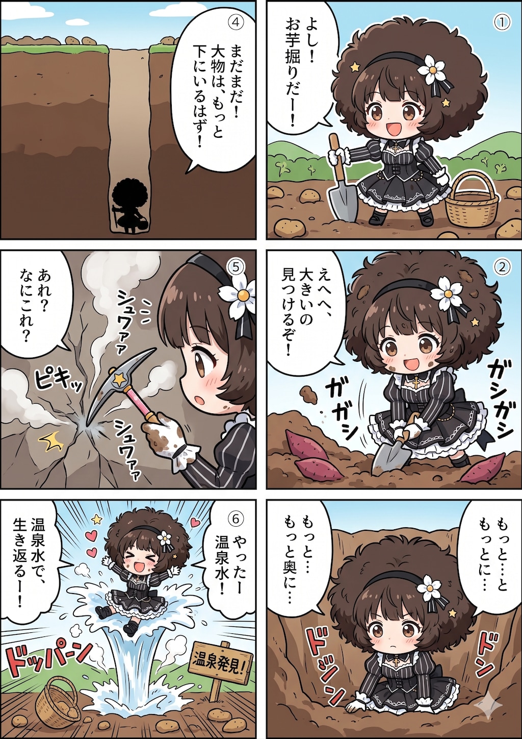 お芋掘り