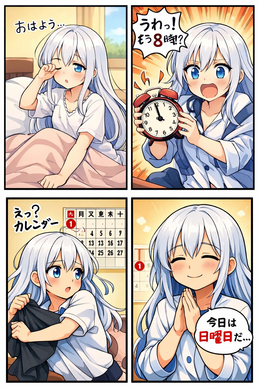 頼むから４コマ漫画作ってくれ！