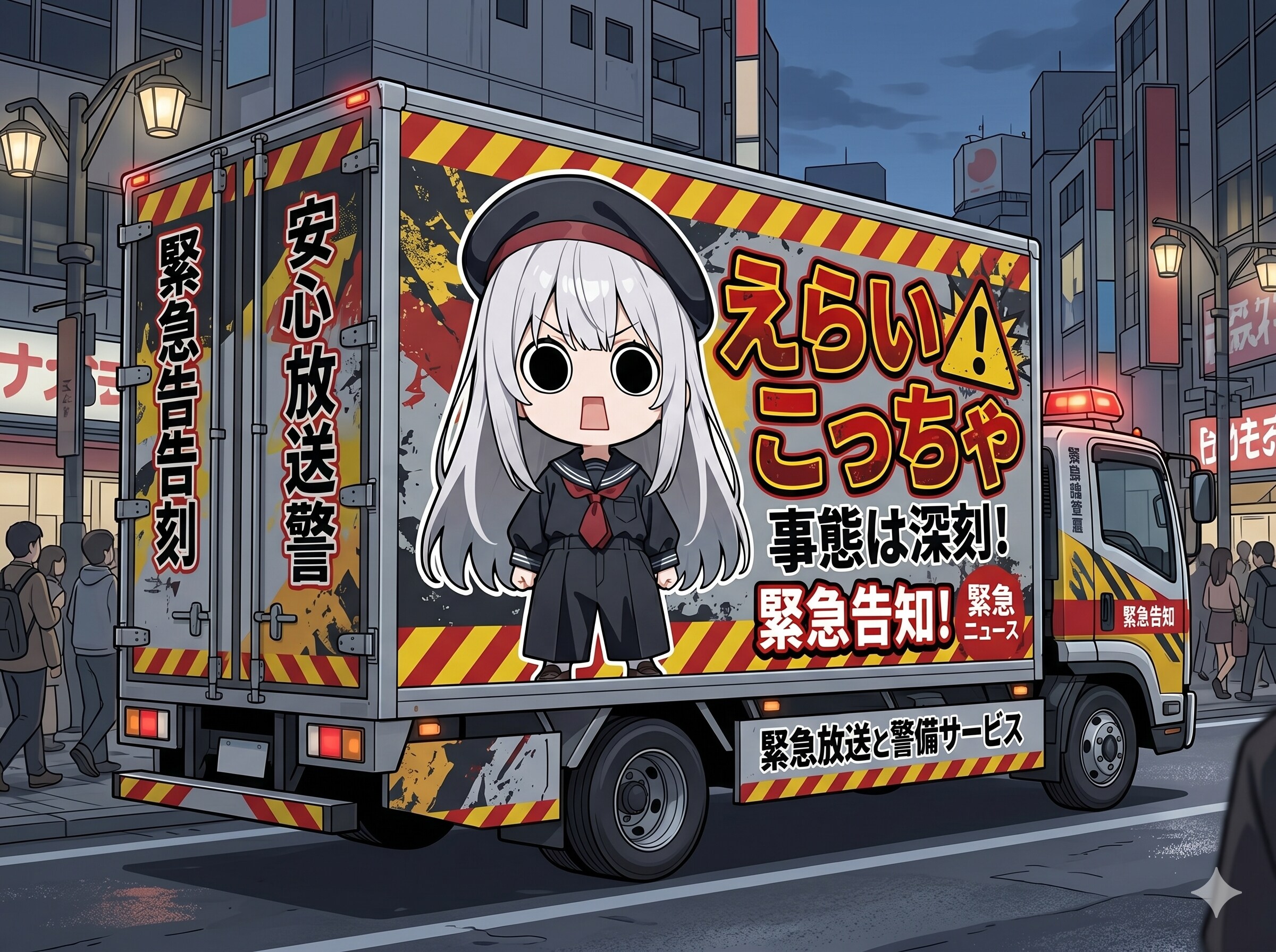 アドトラックえらいこっちゃ嬢