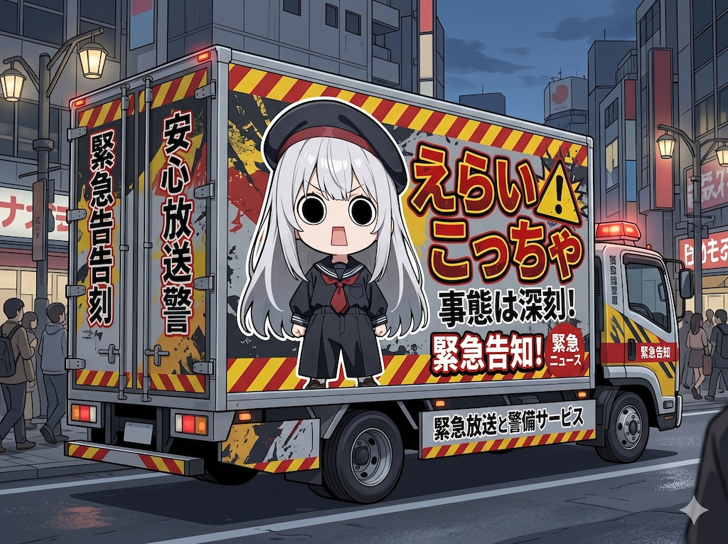 アドトラックえらいこっちゃ嬢