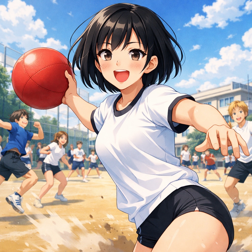 りえちゃんドッジボール大会