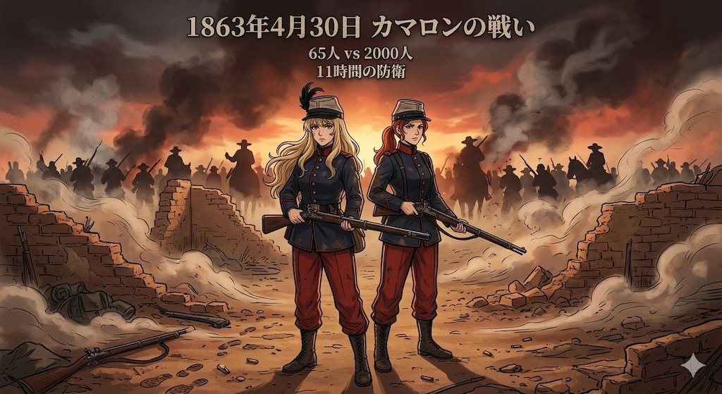 4月30日はフランス外人部隊が伝説の防衛戦を繰り広げた日