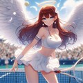 テニス女子×天使 2 4枚目