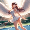 テニス女子×天使 2 3枚目