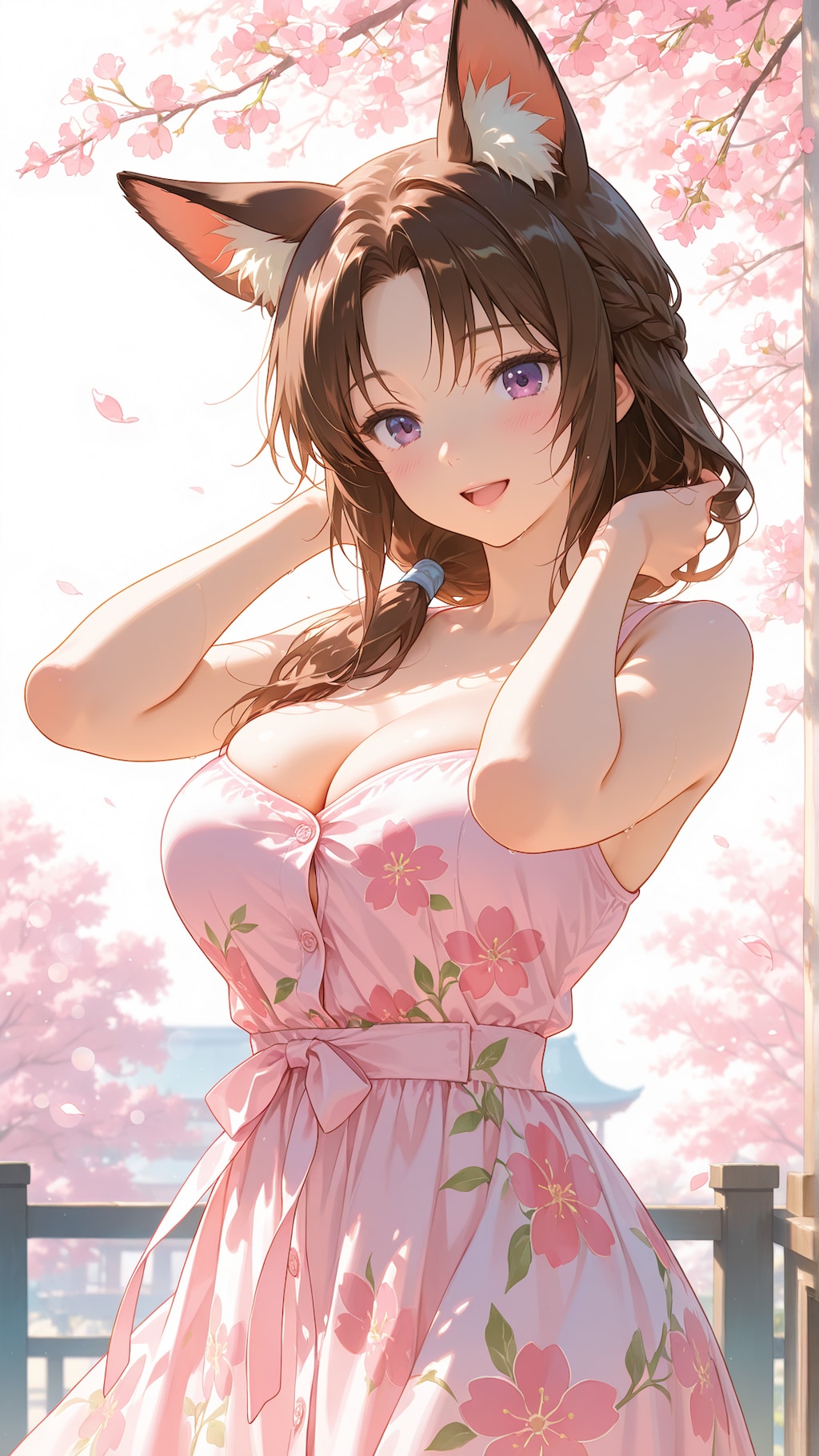 ケモ耳を生やしたオリキャラちゃん達