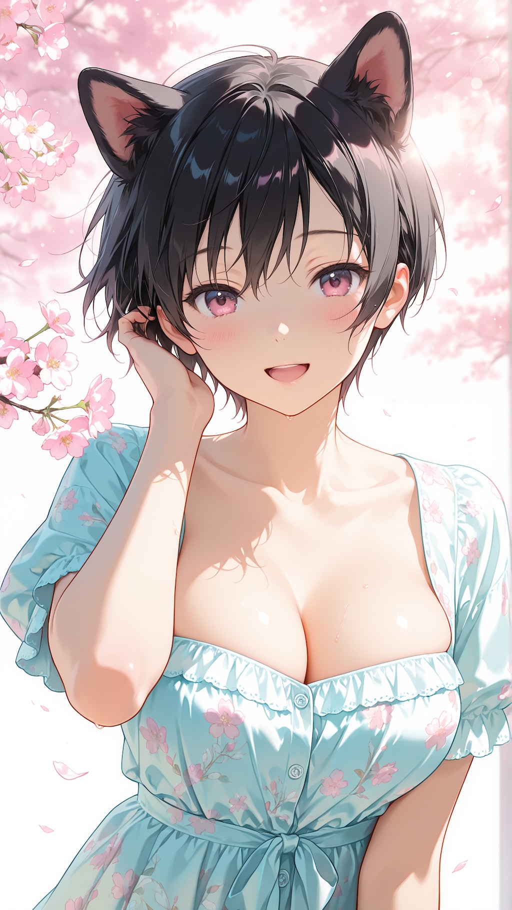 ケモ耳を生やしたオリキャラちゃん達