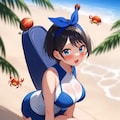 更科瑠夏（水着） 2枚目