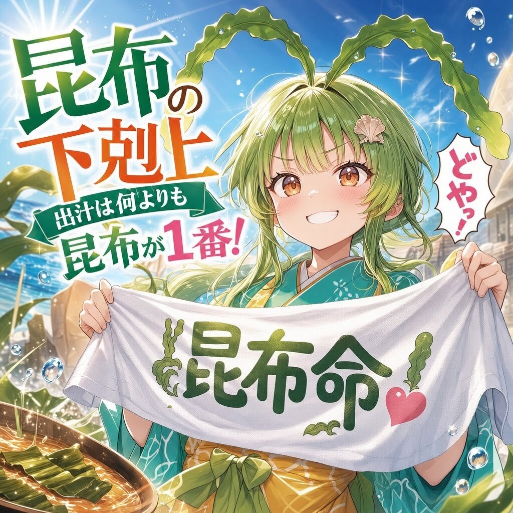 お出しの天下は譲れない