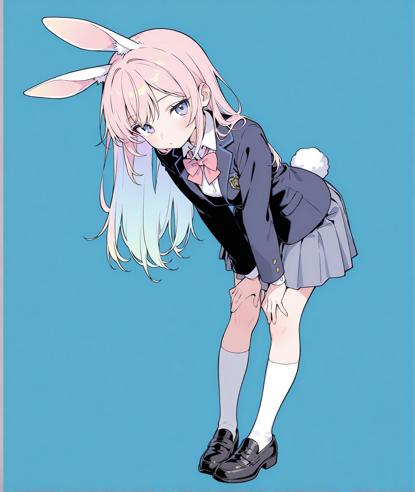 どうしたの？🐰🐇🐇