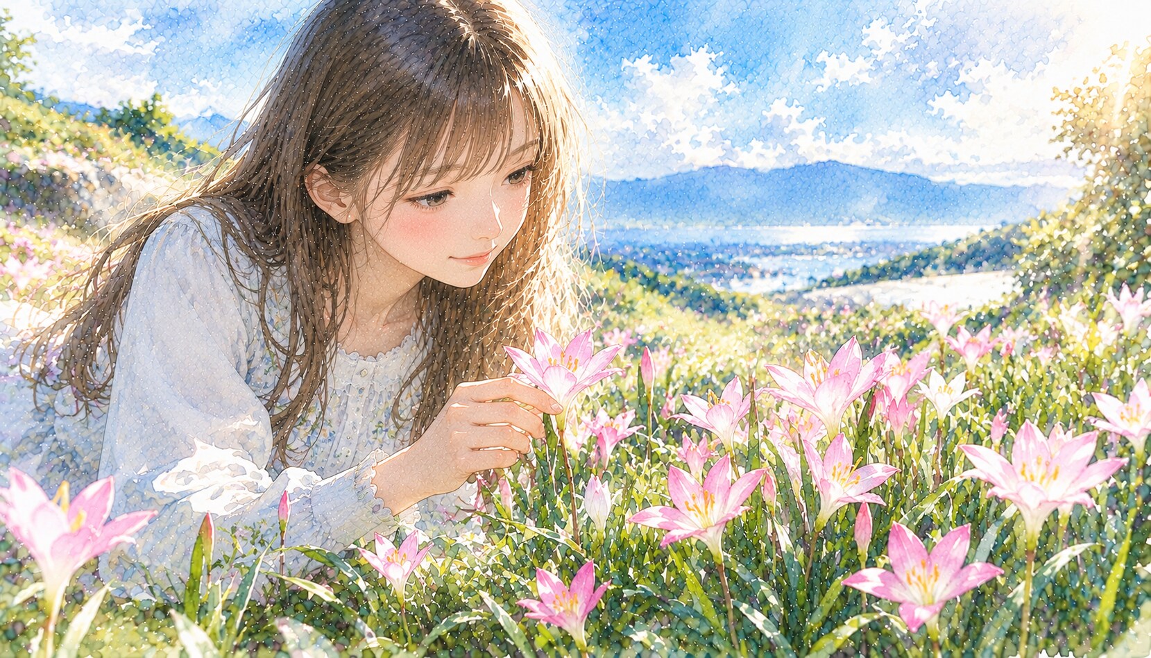 誕生花　0908 ゼフィランサス | の人気AIイラスト・グラビア