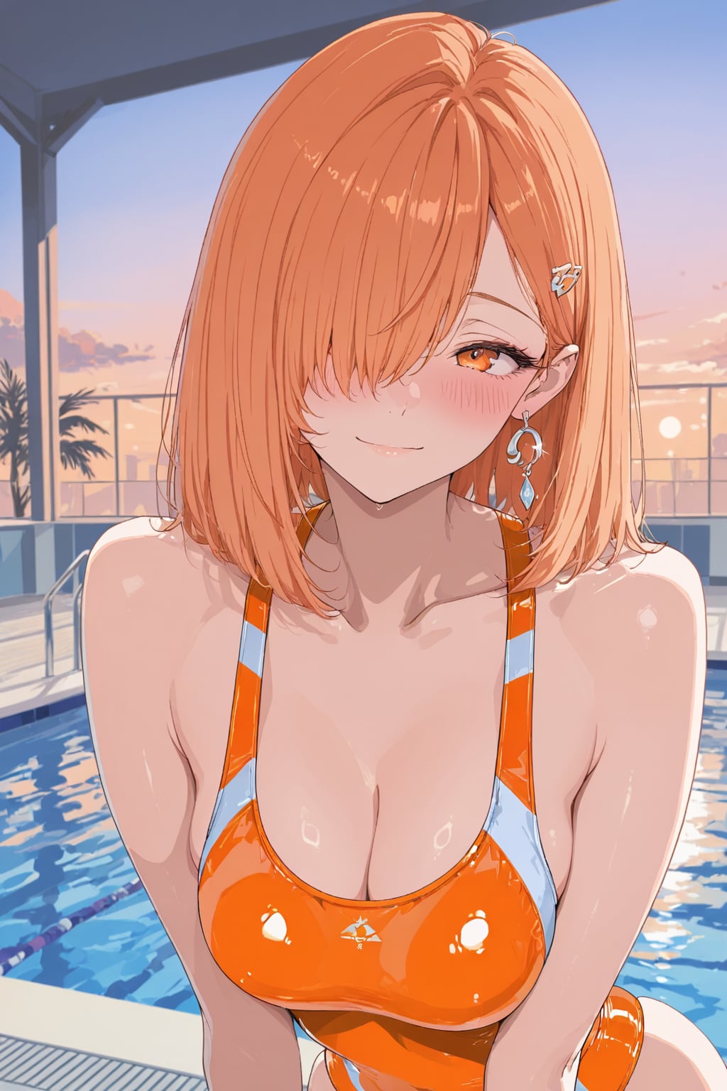 APRICOTさん競泳水着♪