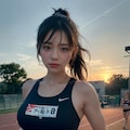 陸上選手のお姉さん 4枚目