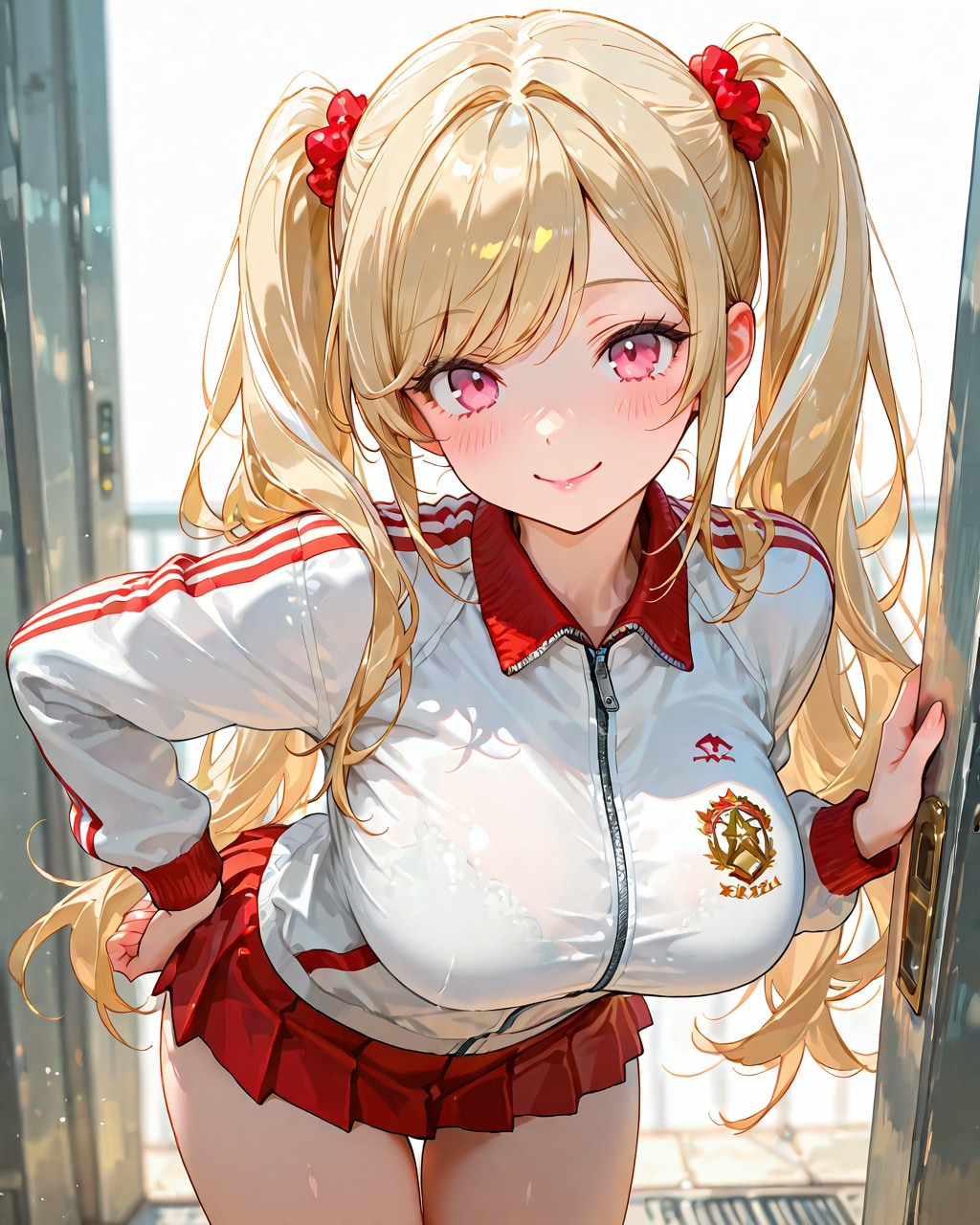 JKミニスカ＋ジャージ（おはよう#165）