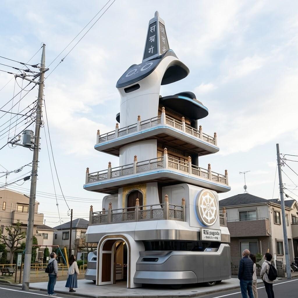 配膳ロボット建築