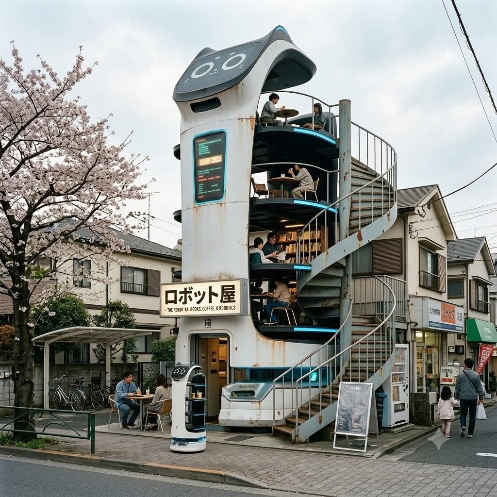 配膳ロボット建築