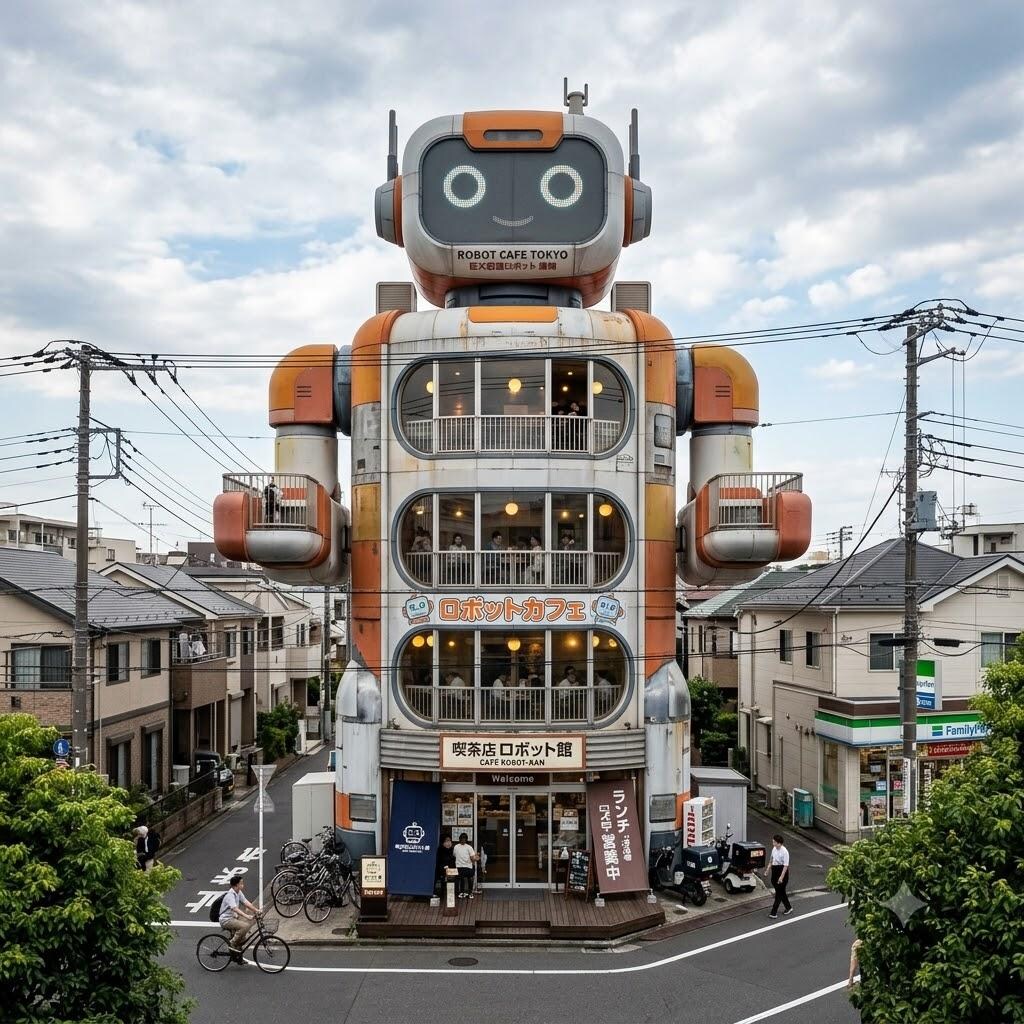 配膳ロボット建築